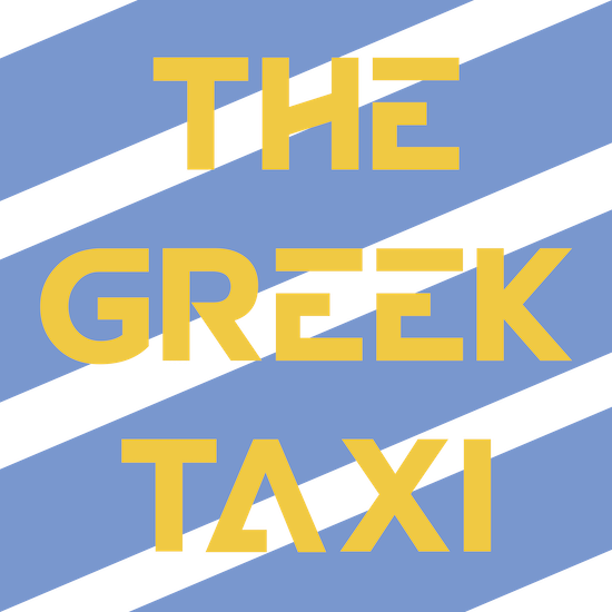the greek taxi new logo