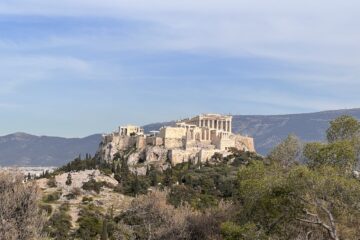 acropolis athens the greek taxi