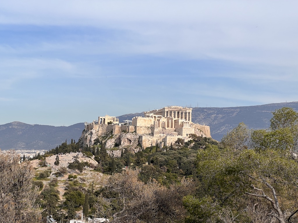 acropolis athens the greek taxi