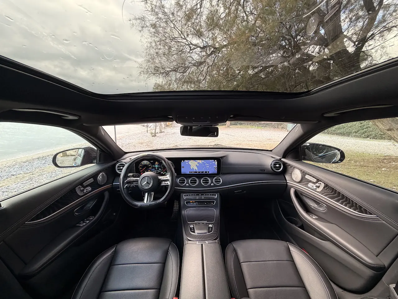 Mercedes E-Class AMG Hybrid Business Class & Chauffeur Hire - The Greek Taxi5