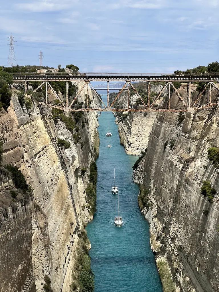 Visit Peloponnesse Canal of Corinth Evia Private Tours